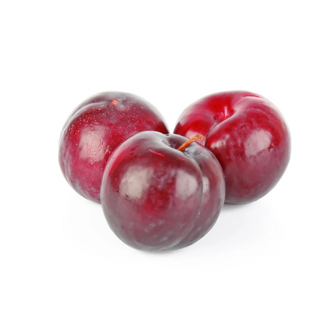 Plums red