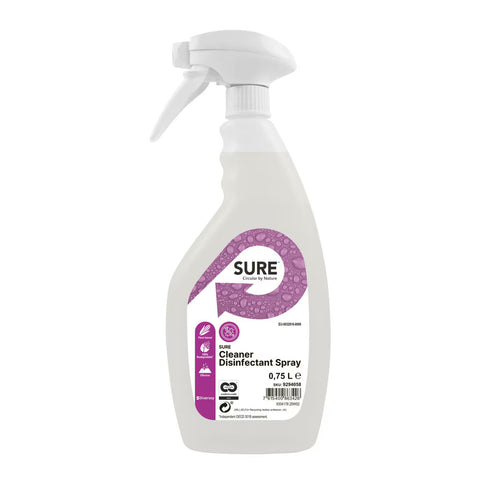 SURE Cleaner Disinfectant Spray