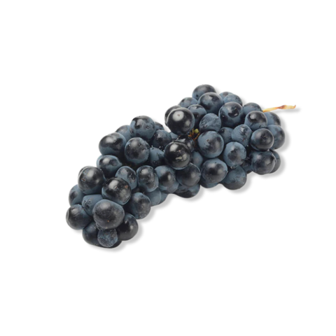 Blue grapes